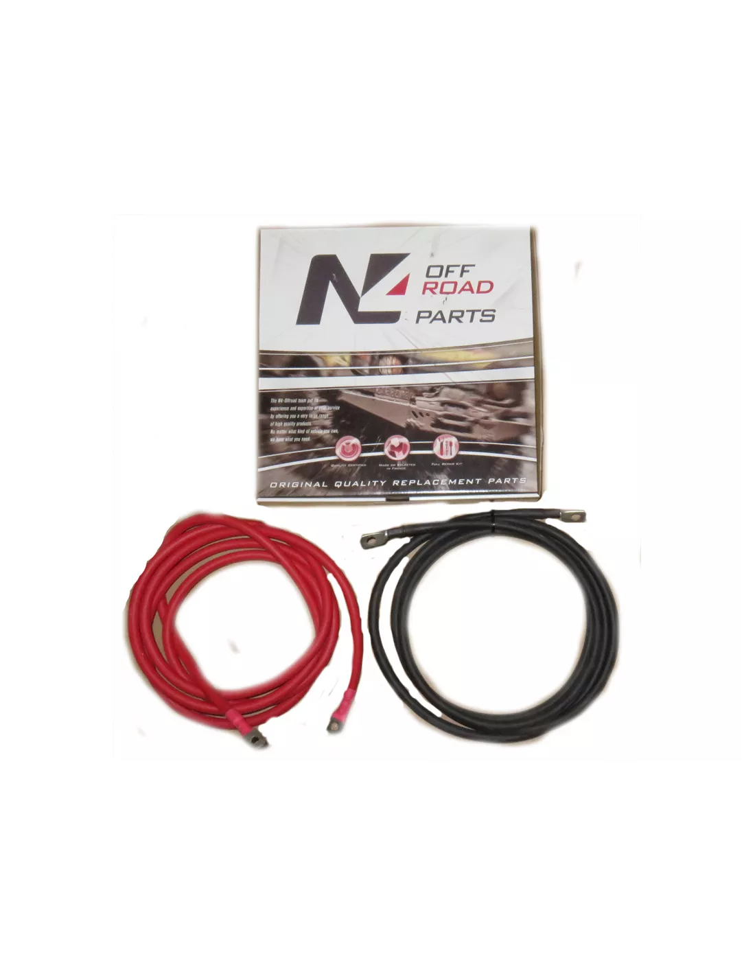 Kit 3 Meter hohe Intensitätskabel für Netzteile