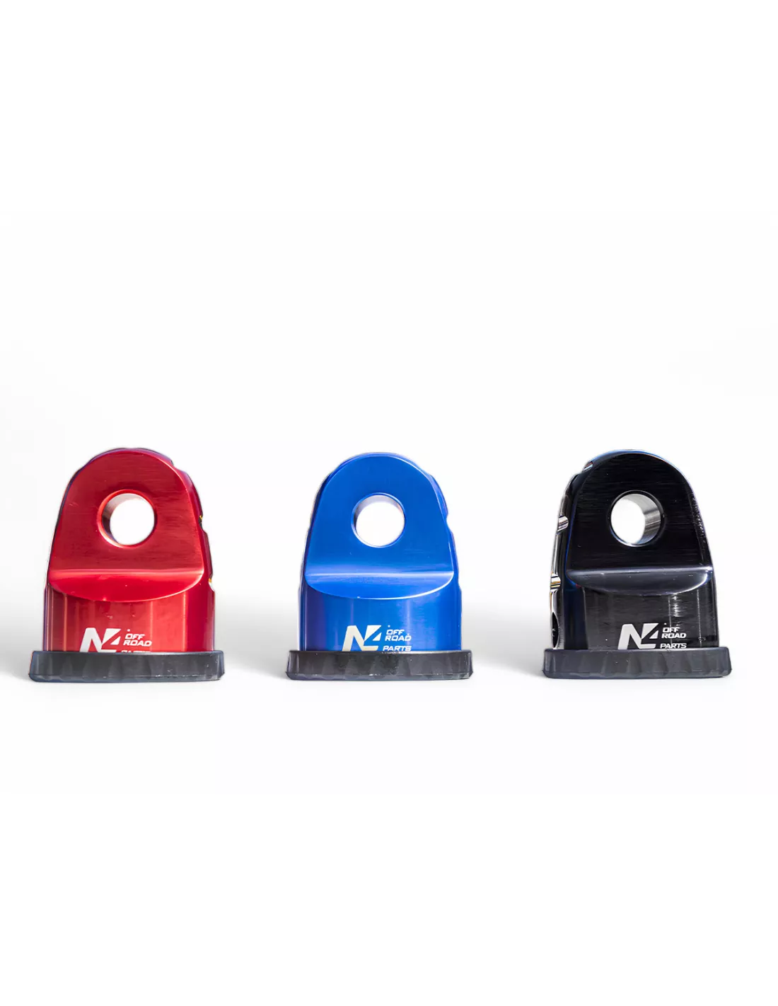 Arrêt de corde 8T en aluminium anodisé noir pour fixation manille