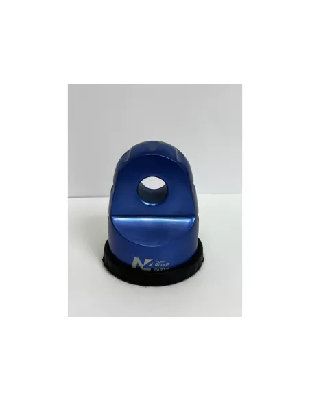 Arrêt de corde 8T en aluminium anodisé bleu pour fixation manille