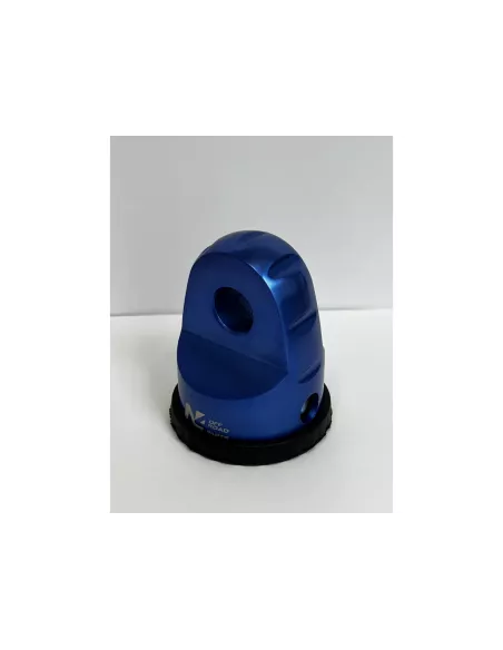 Arrêt de corde 8T en aluminium anodisé bleu pour fixation manille