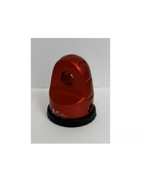 Arrêt de corde 8T en aluminium anodisé rouge pour fixation manille