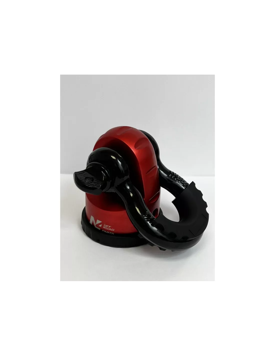 Arrêt de corde 8T en aluminium anodisé rouge pour fixation manille