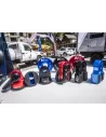 Arrêt de corde 8T en aluminium anodisé rouge pour fixation manille