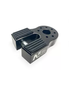 Arrêt de corde 10T alu noir pour manille rigide N4-Offroad N4-OFFROAD