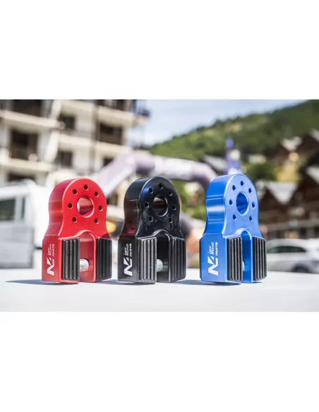 Arrêt de corde 10T alu noir pour manille rigide N4-Offroad N4-OFFROAD