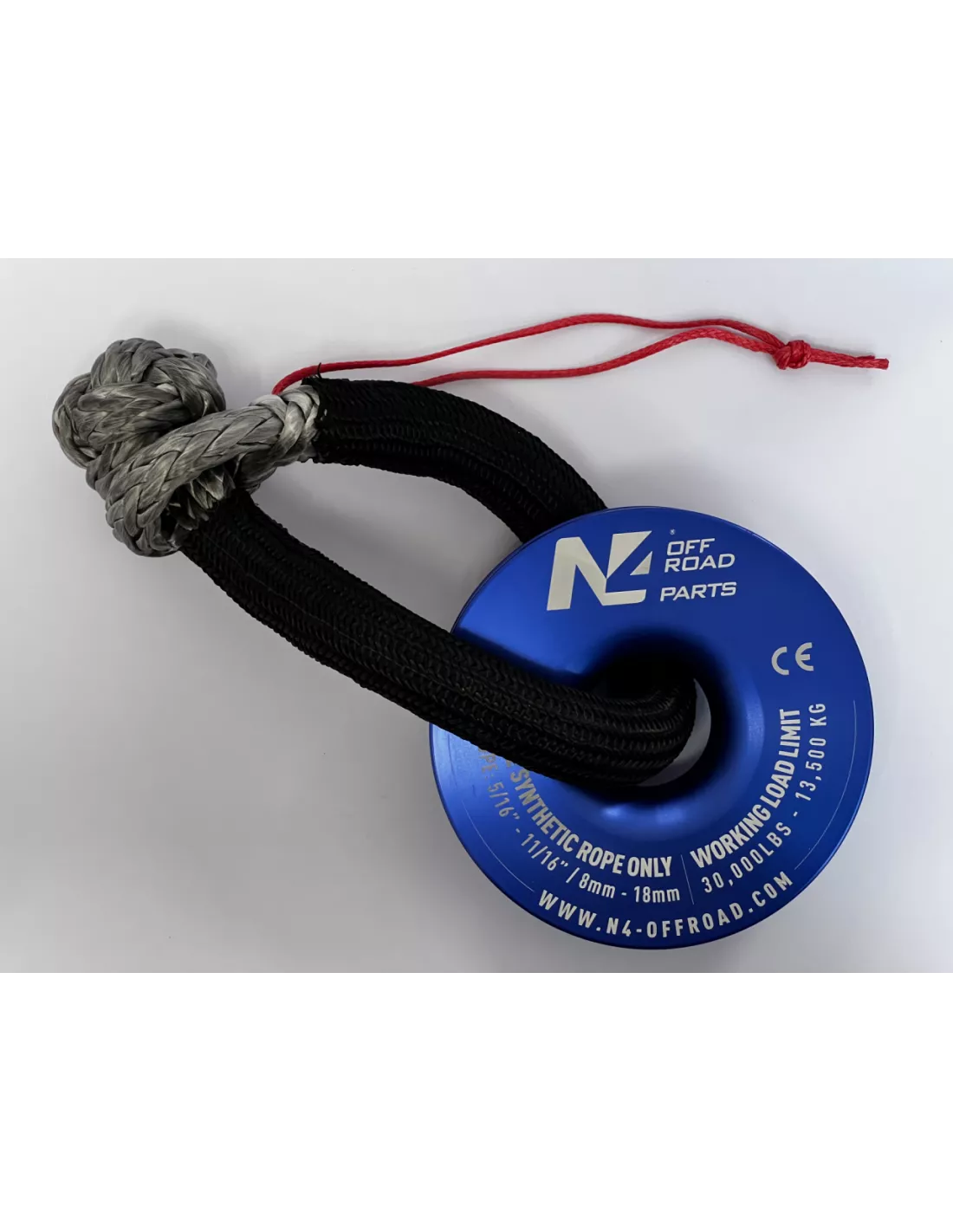 13.5T winnende ring in blauw geanodiseerd aluminium N4-Offroad