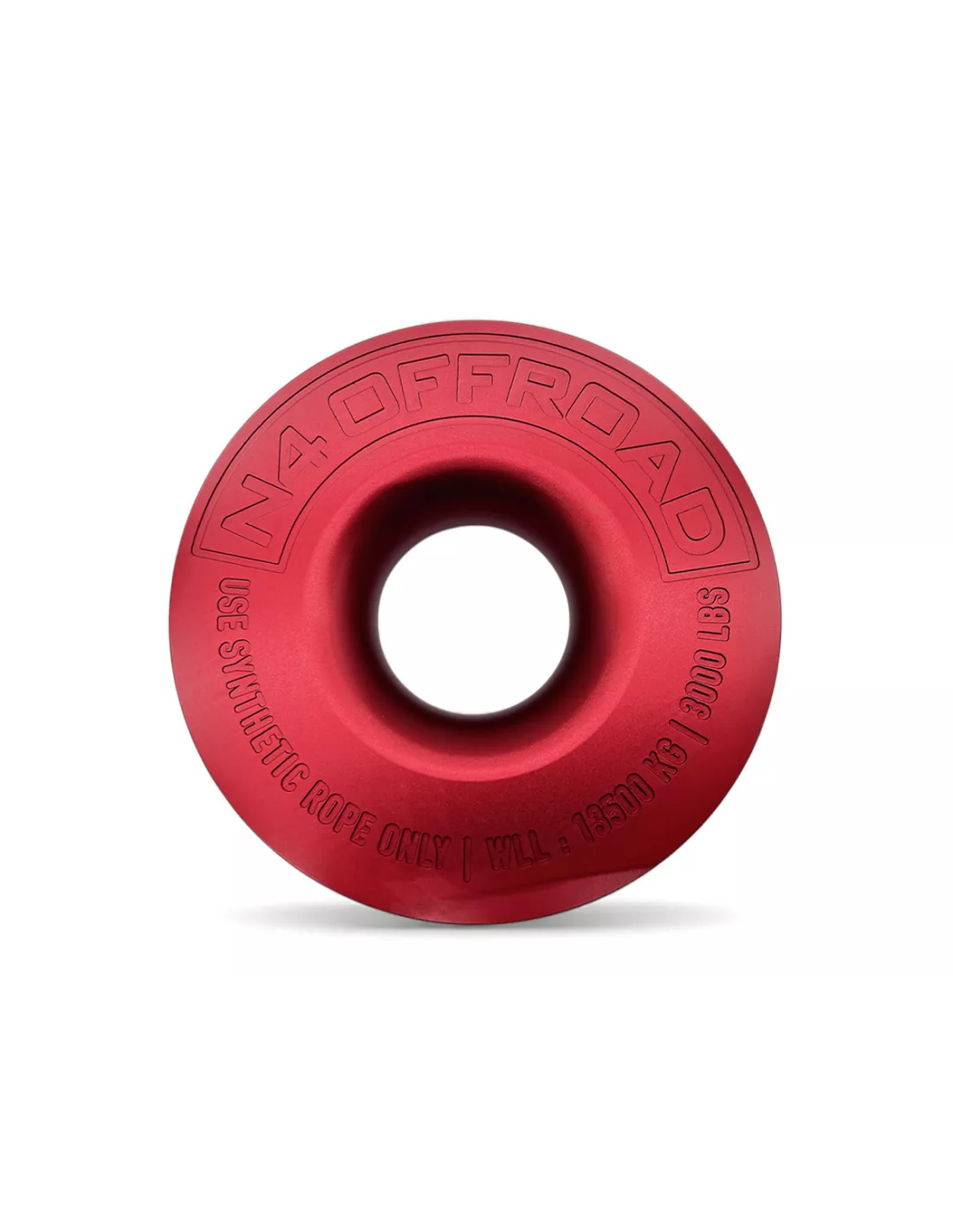 Ringring ALU 13.5t Ø148mm rot N4-Orst mit Fall