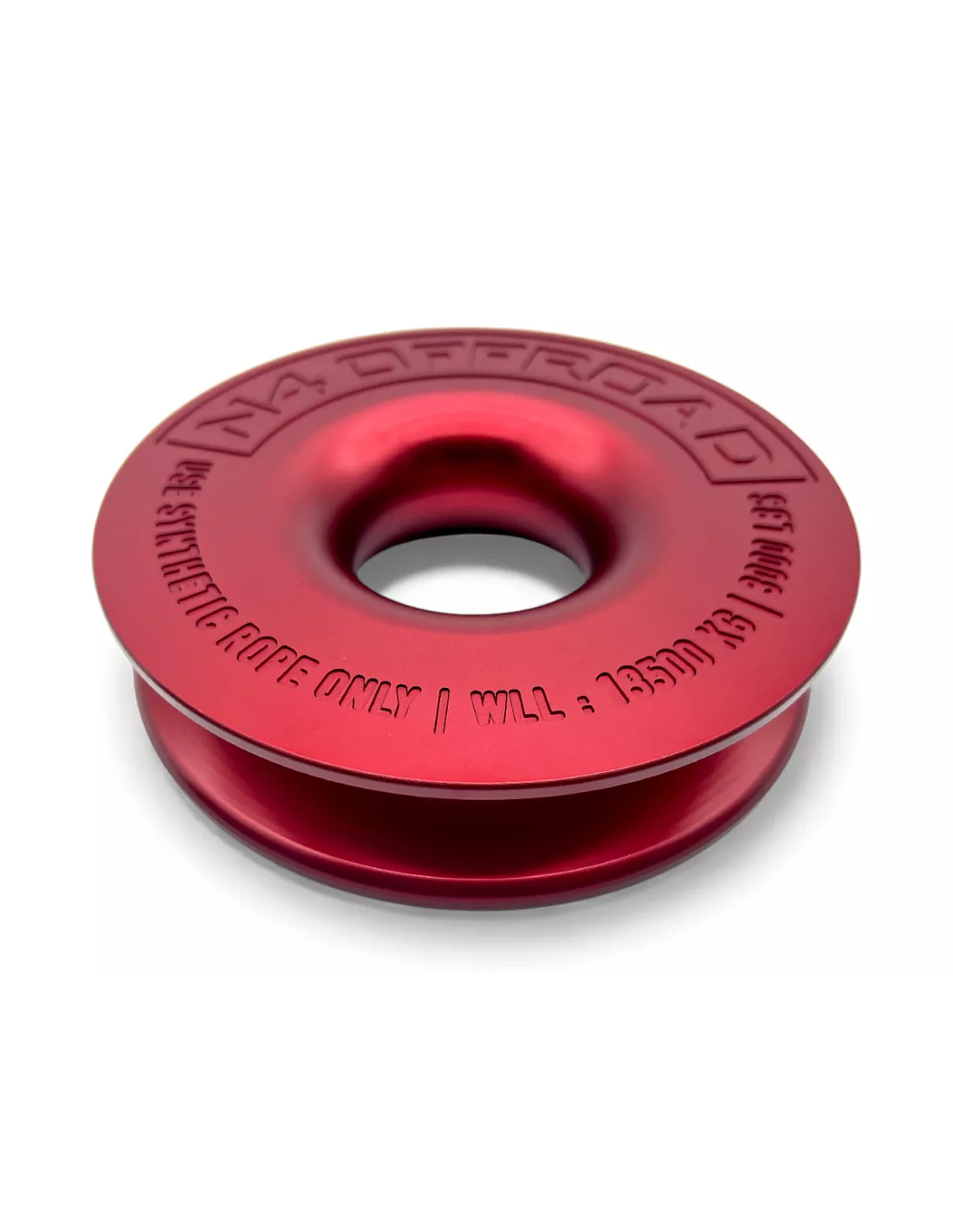Ringring ALU 13.5t Ø148mm rot N4-Orst mit Fall
