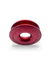 Anneau de treuillage alu 13.5T Ø148mm rouge N4-Offroad avec etui