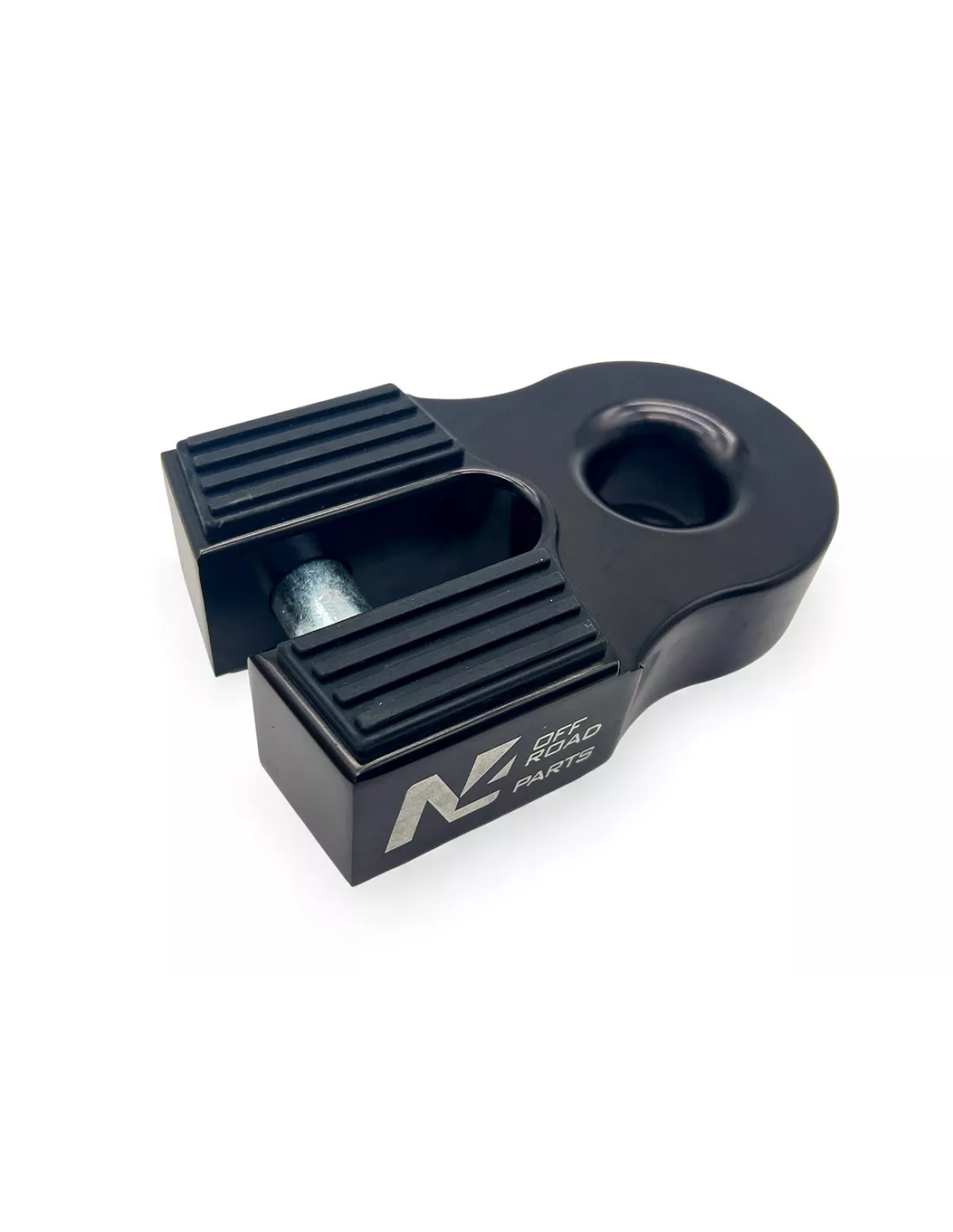 Schwarzer 10T-Alu-Seil-Halt für flexible Manila N4-Offroad N4-OFFROAD