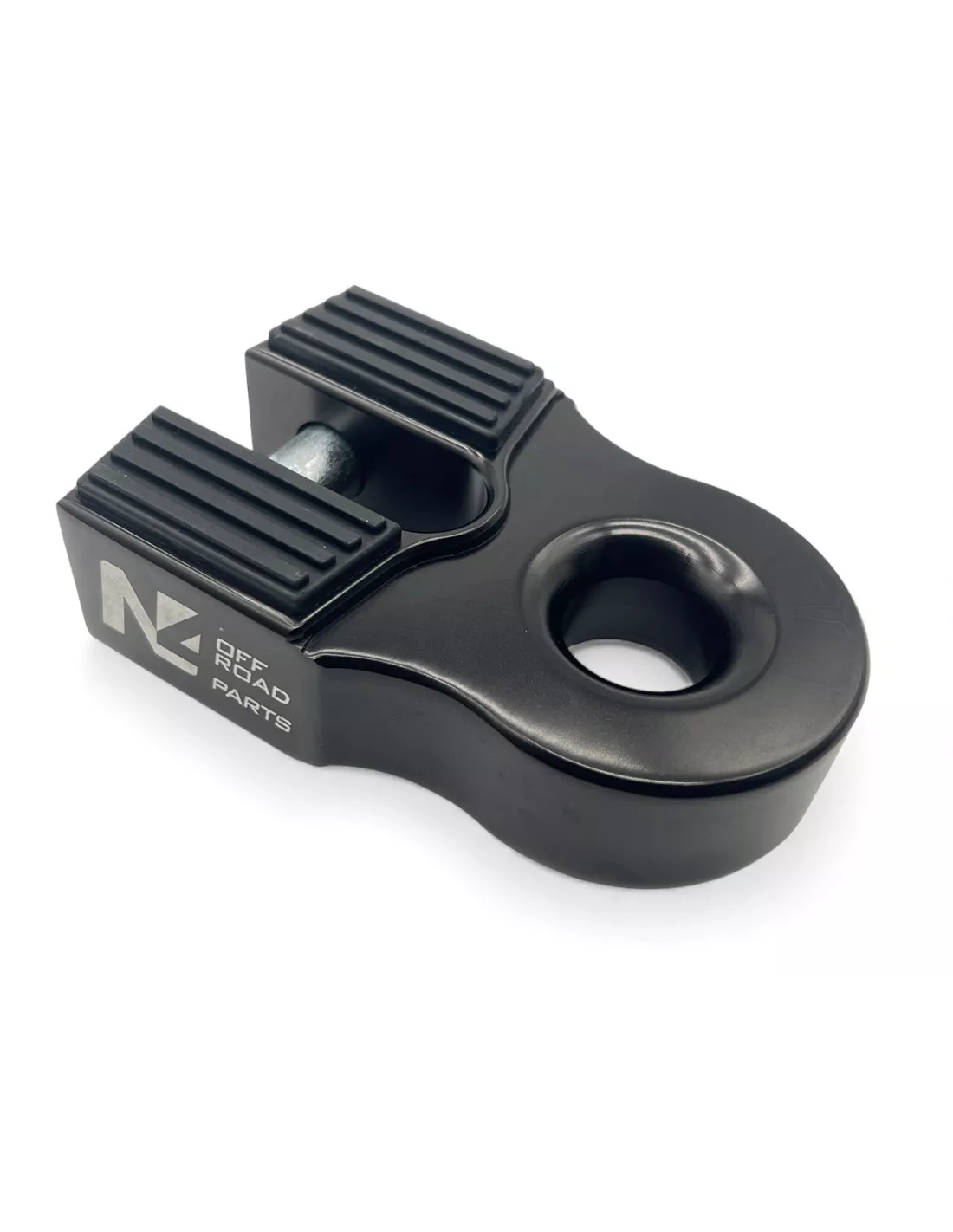 Schwarzer 10T-Alu-Seil-Halt für flexible Manila N4-Offroad N4-OFFROAD