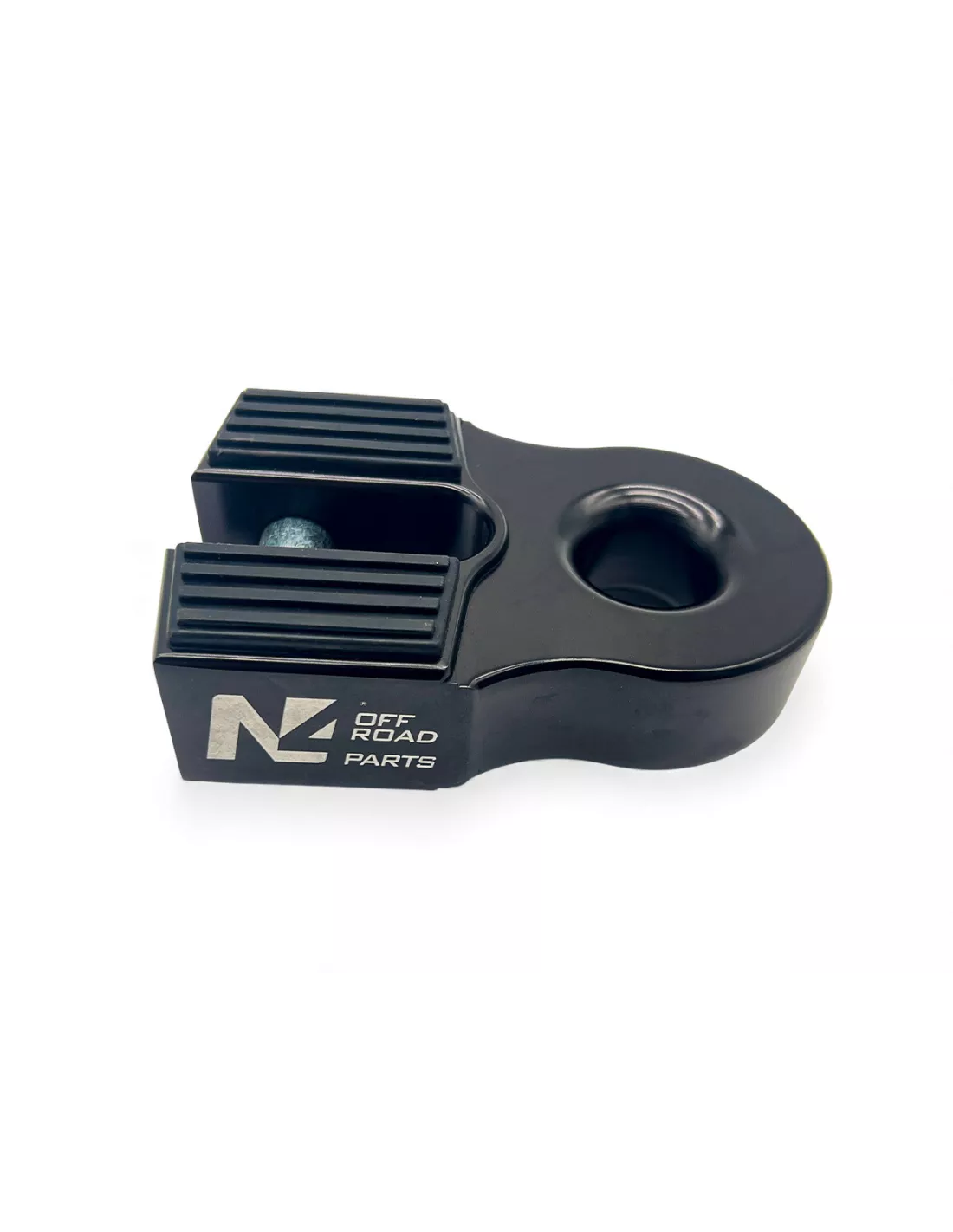 Schwarzer 10T-Alu-Seil-Halt für flexible Manila N4-Offroad N4-OFFROAD