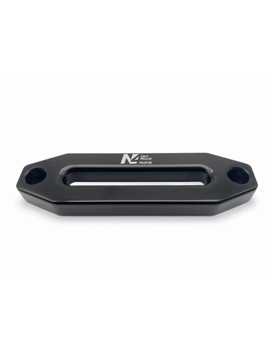 Schwarzer Aluminium-Winter für synthetisches Windenseil N4-Offroad