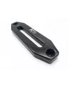 Schwarzer Aluminium-Winter für synthetisches Windenseil N4-Offroad