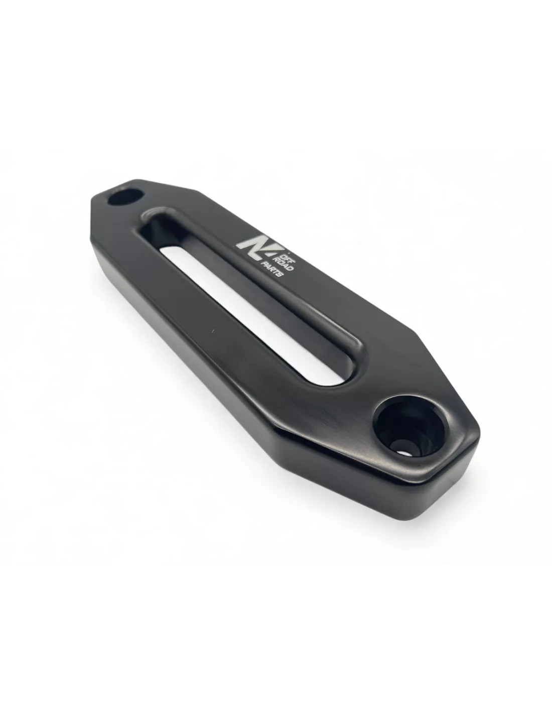 Zwarte aluminium winter voor synthetische liertouw N4-Offroad
