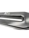 Zwarte aluminium winter voor synthetische liertouw N4-Offroad