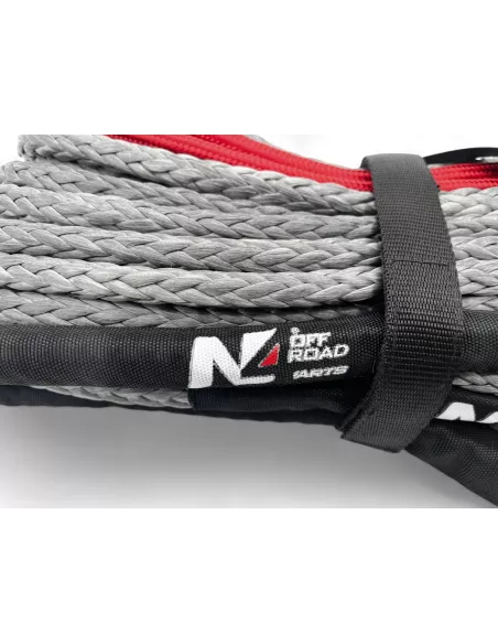 Corde synthétique de treuil 10mm x 24M N4-Offroad - jusqu'à 5.4T