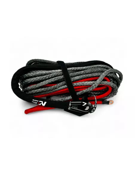 Corde synthétique de treuil 12mm x 28M N4-Offroad - Jusqu'à 6.8T