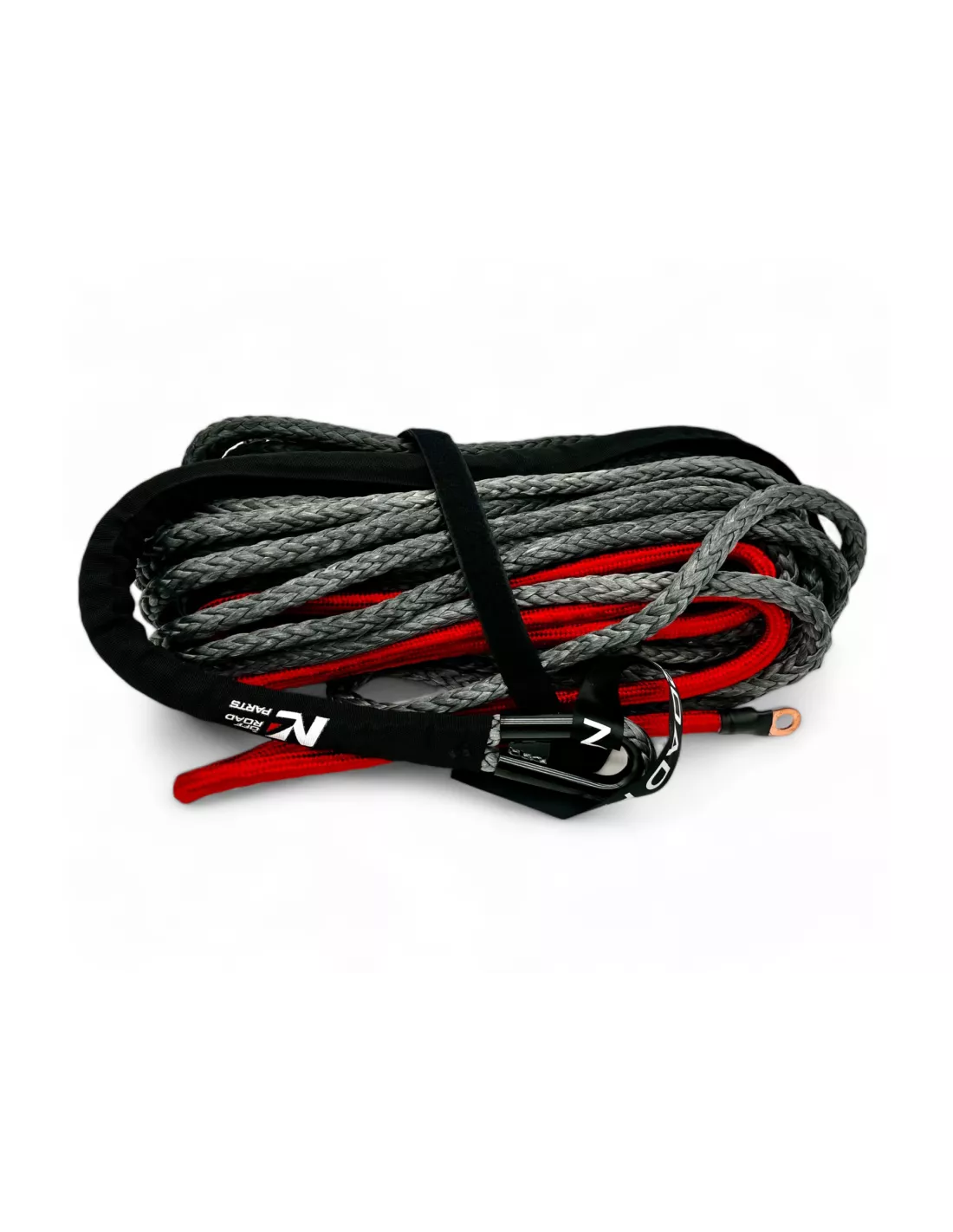 Corde synthétique de treuil 12mm x 28M N4-Offroad - Jusqu'à 6.8T