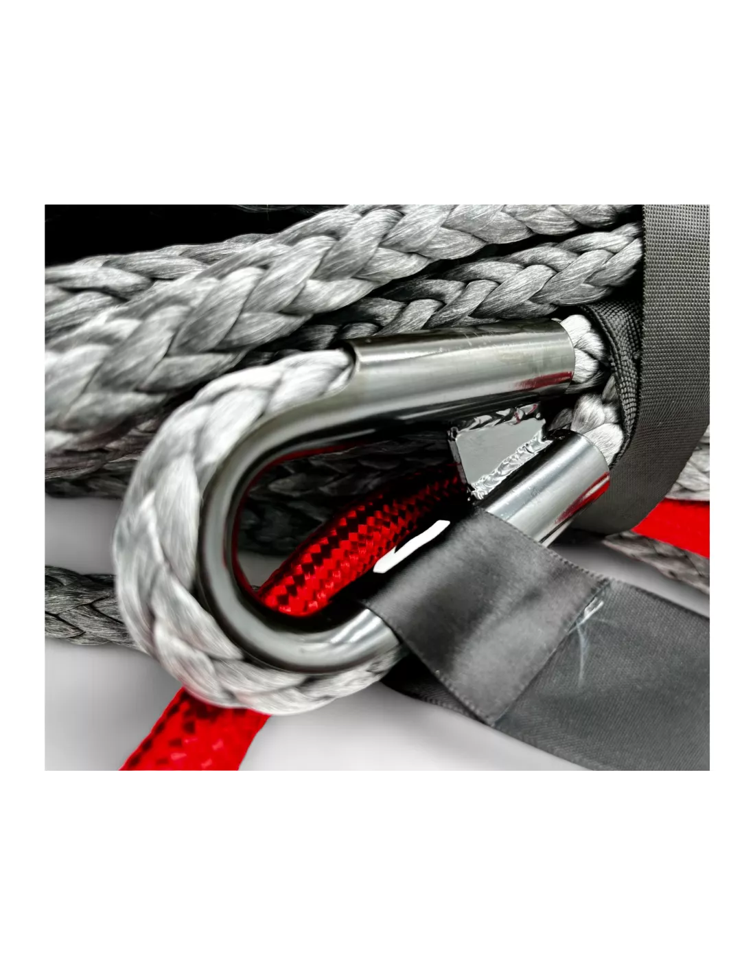 Corde synthétique de treuil 12mm x 28M N4-Offroad - Jusqu'à 6.8T