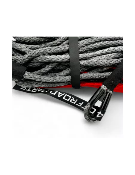 Corde synthétique de treuil 12mm x 28M N4-Offroad - Jusqu'à 6.8T