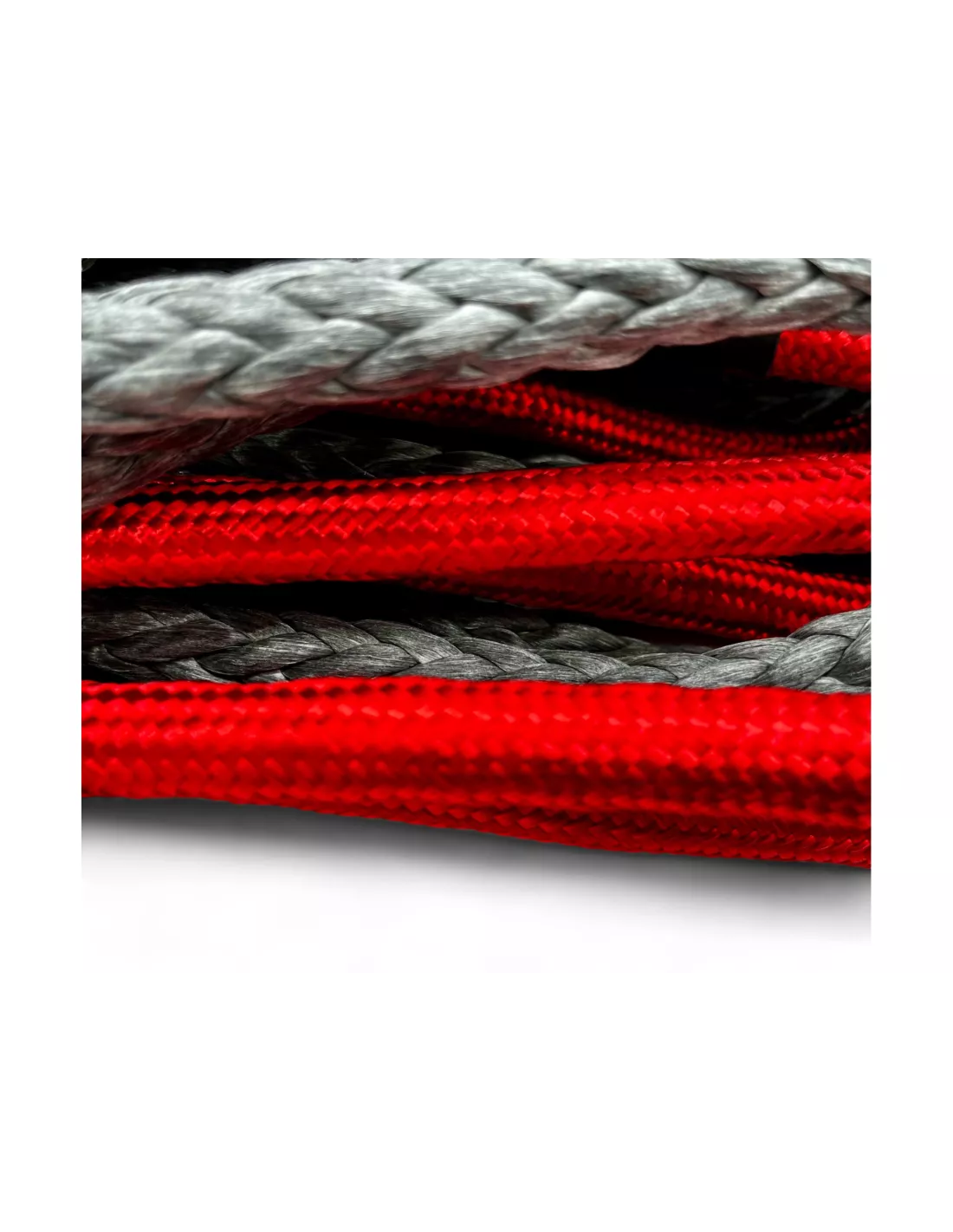 Corde synthétique de treuil 12mm x 28M N4-Offroad - Jusqu'à 6.8T