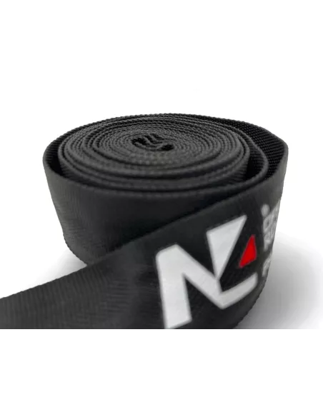 Protection de corde synthétique coté crochet de treuil noire 12mm x