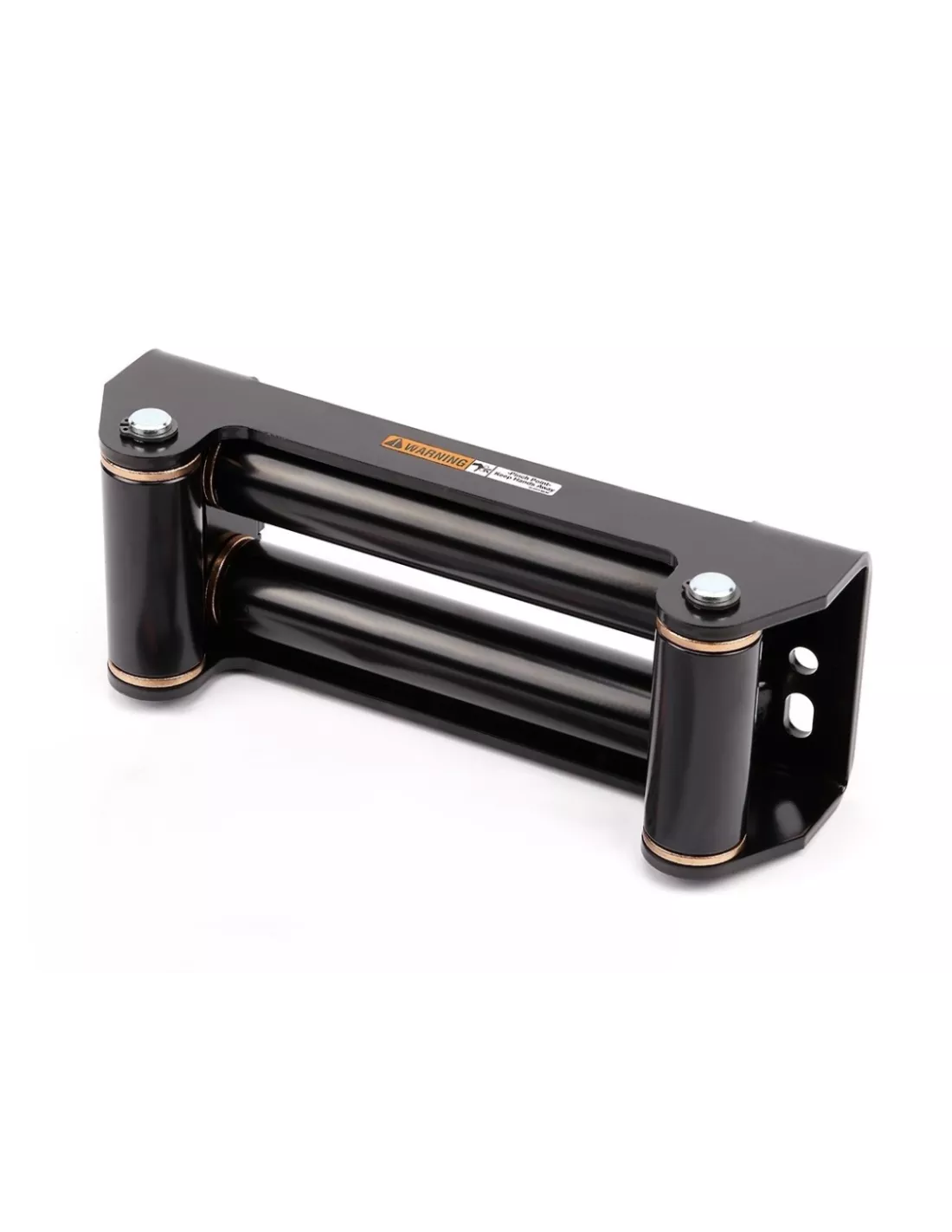 Waarschuw zwarte roller metalen winter winruil winraulic lier