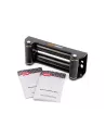 Waarschuw zwarte roller metalen winter winruil winraulic lier