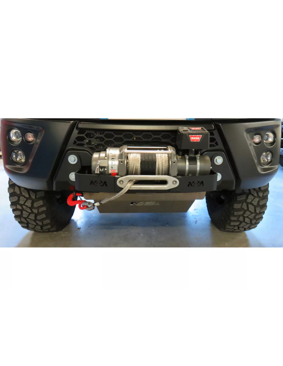 Platine de treuil pour Iveco Daily 4x4 2006-10/2019 N4-OFFROAD -