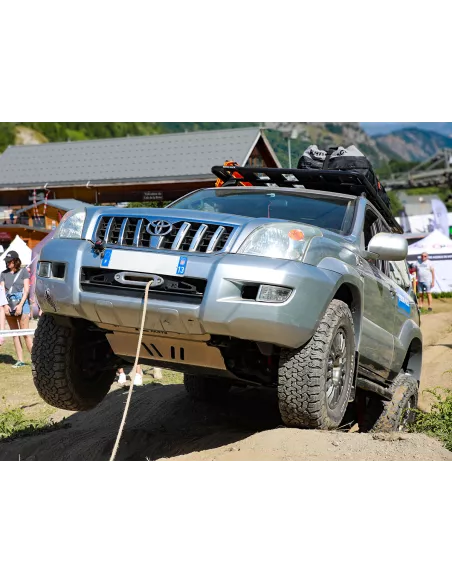 Platine de treuil intégrée au pare-chocs d'origine pour Toyota KDJ120