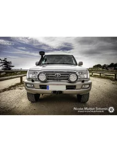 Platine de treuil intégrée au pare-chocs d'origine pour Toyota HDJ100 2