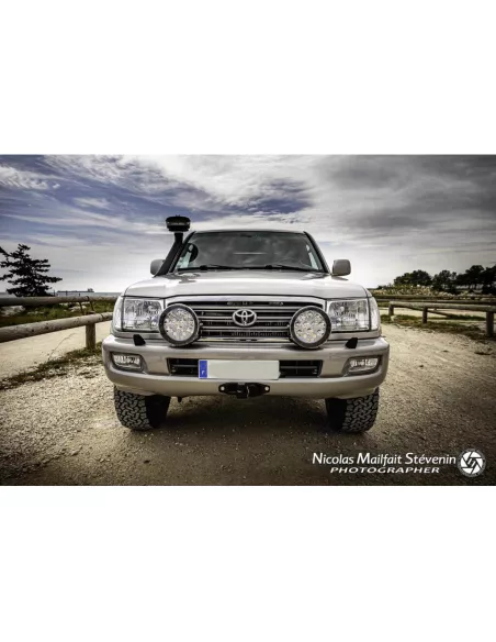 Platine de treuil intégrée au pare-chocs d'origine pour Toyota HDJ100
