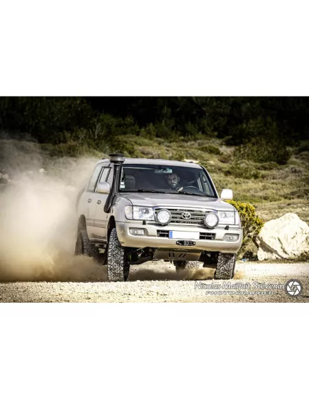 Platine de treuil intégrée au pare-chocs d'origine pour Toyota HDJ100