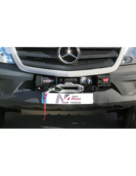 Platine de treuil intégrée au pare-chocs d'origine pour Volkswagen