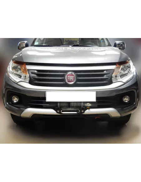 Platine de treuil intégrée au pare-chocs d'origine pour Mitsubishi