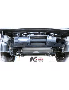 Platine de treuil intégrée au pare-chocs d'origine pour Nissan Navara 2