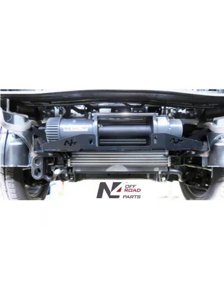 Platine de treuil intégrée au pare-chocs d'origine pour Nissan Navara
