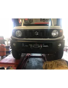 Platine de treuil intégrée au pare-chocs d'origine pour Suzuki Jimny 2