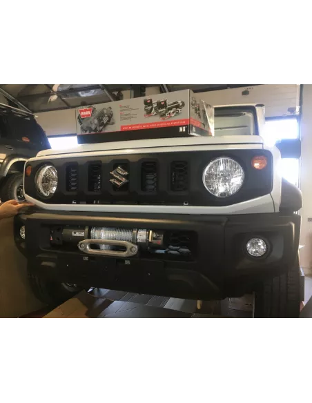 Platine de treuil intégrée au pare-chocs d'origine pour Suzuki Jimny