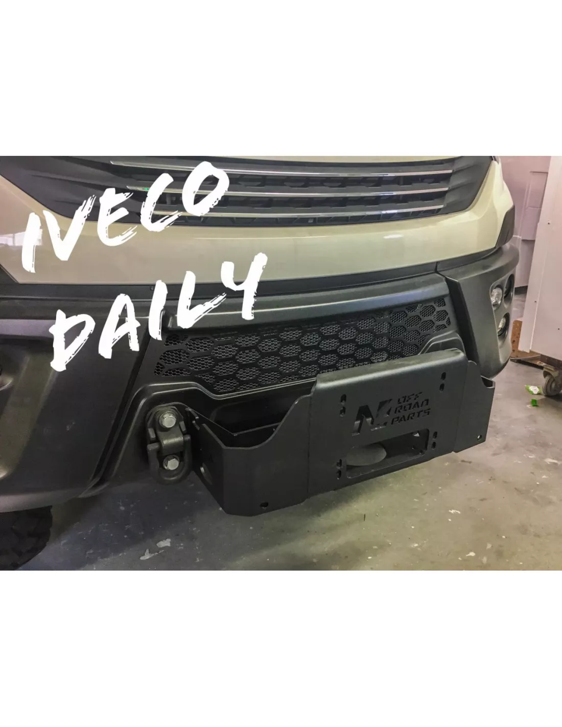 WINCH-platina voor IVECO DAGELIJKSE 4X4 III PH 2 - COMPATIBLE LIJES