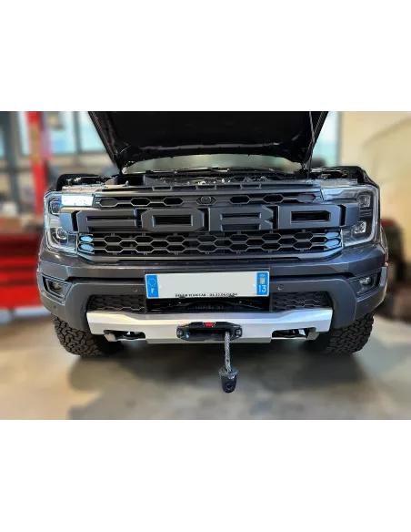 Platine de treuil intégrée pare-chocs d'origine Ford Ranger T9 et