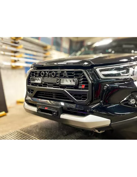 Platine de treuil intégrée au pare-chocs d'origine pour Toyota Hilux
