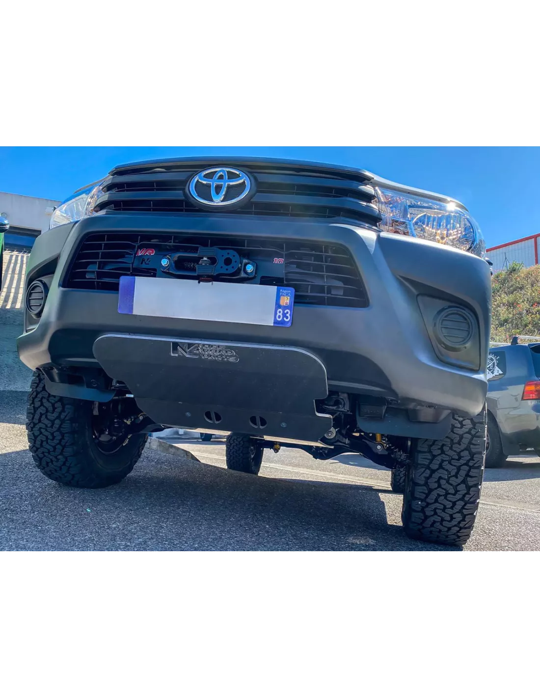 Integrierter Winde Platinum mit original Stoßstange für Toyota Hilux