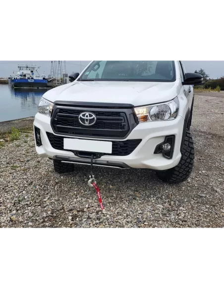 Platine de treuil intégrée au pare-chocs d'origine pour Toyota Hilux