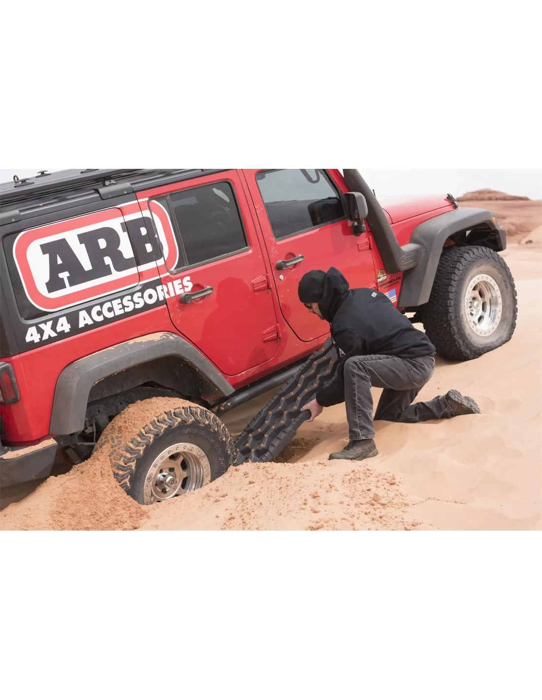 Sandplatten TREDPRO GRAU & Orange (Paar) ARB - 4x4 Zubehör