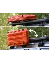 Support de plaques à sable latéral rabattable Croc Hinge avec vérin