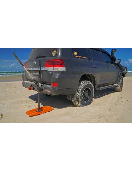 Plaque à sable Maxtrax Jaxbase orange - Maxtrax rigide pour appui de