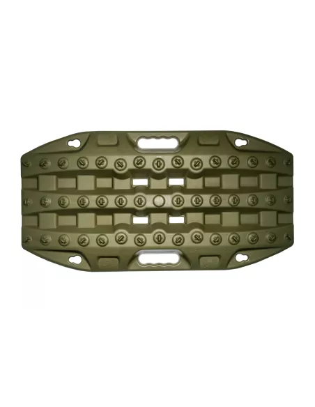 Plaque à sable Maxtrax Jaxbase vert olive - Maxtrax rigide pour appui