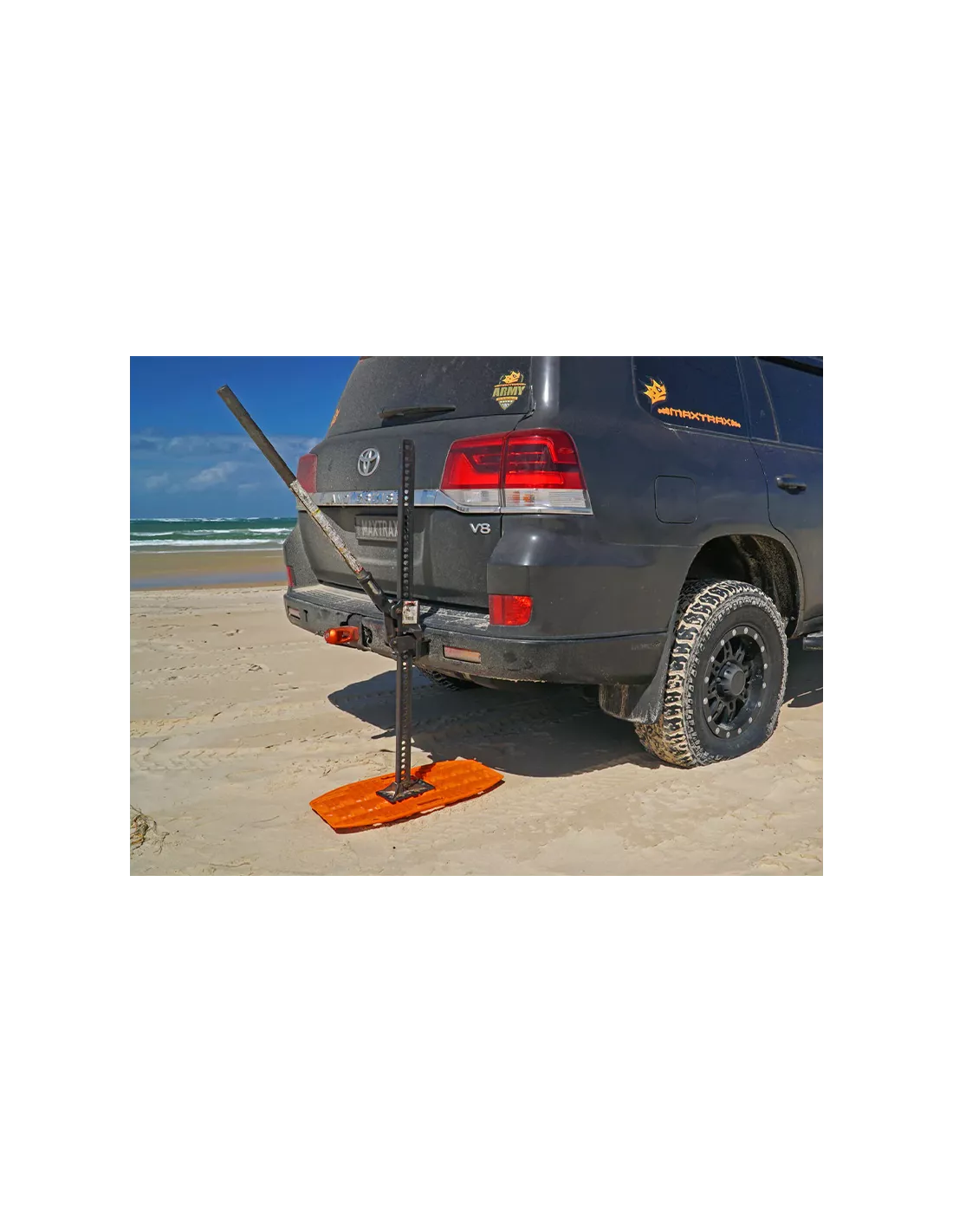 Plaque à sable Maxtrax Mini + Jaxbase orange - Le set MAXTRAX -